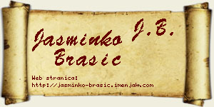 Jasminko Brašić vizit kartica